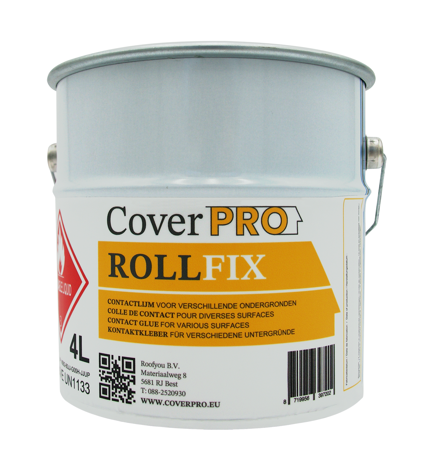 EPDM lijm Rollfix