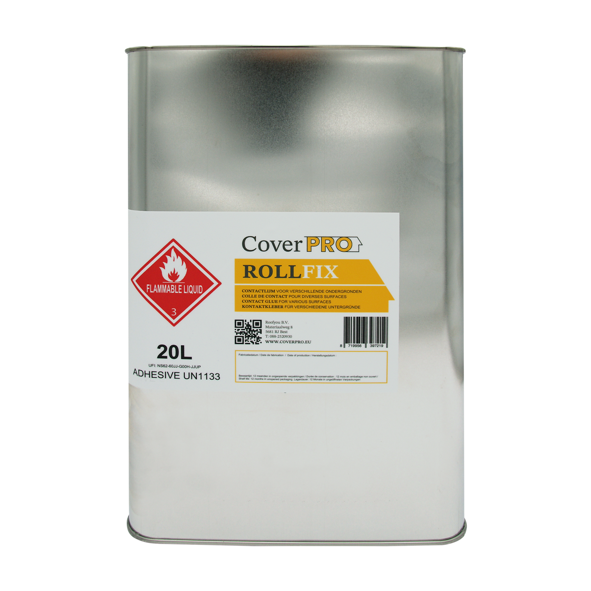 CoverPro Rollfix epdm lijm 20ltr